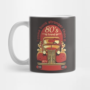 Classic car cartoon Mug